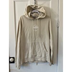 Arbor Collective large cream unisex sweatshirt snowboard hoodie snow skate
